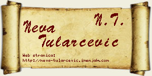 Neva Tularčević vizit kartica